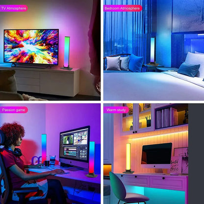 WiFi LED Lysbjelker med Musikkmodus - Tuya