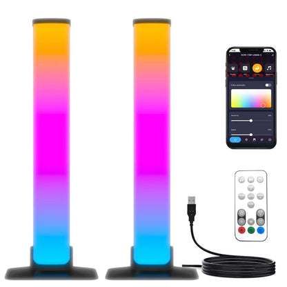 WiFi LED Lysbjelker med Musikkmodus - Tuya