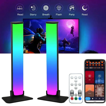 WiFi LED Lysbjelker med Musikkmodus - Tuya