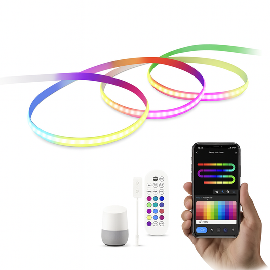 Smart LED Strip RGBIC COB med App og Alexa